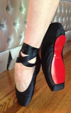 
                    
                        Louboutin ballet shoes  ❤
                    
                