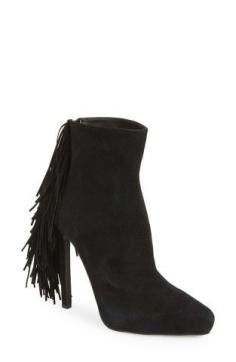 Loving fringe! Jeffrey Campbell 'Sampson-Lo' Pointy Toe Fringe Bootie (Women) | Nordstrom