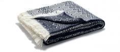 
                    
                        Traditional Nordic Wool Blanket (Navy) - Kaufmann Mercantile
                    
                