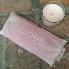 
                    
                        Love Rose Eye Pillow with quote/mantra card by KerryBurki on Etsy
                    
                