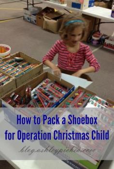 
                    
                        How to Pack a Shoebox for Operation Christmas Child
                    
                