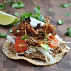 Easy Carnitas Tostadas