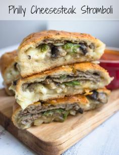 Philly Cheese Steak Stromboli