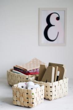 
                    
                        DIY Woven Baskets trio
                    
                