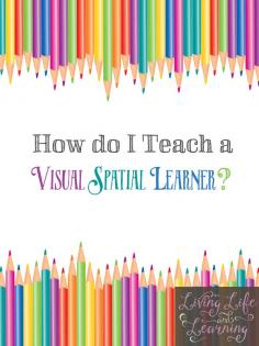 
                        
                            Tips and advice that works for your visual spatial learner #homeschool
                        
                    