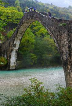 
                    
                        Old bridge of Plaka over Arachthos river - Northwestern Greece
                    
                