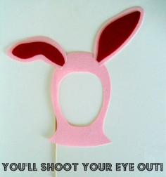 
                    
                        Photobooth prop A Christmas Story pink bunny by KittyDuneCuts, $8.00
                    
                
