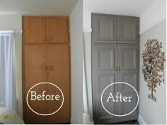 Before After Closet Makeover | HowFantasticBlog.com