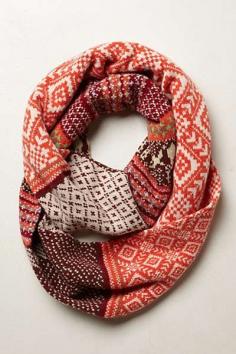 
                    
                        Fairisle Infinity Scarf #anthrofave
                    
                