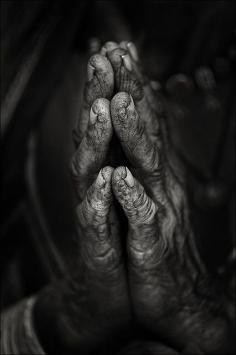 
                    
                        Prayer. Hands that are weary from labor and still have strength to fold in prayer are the strongest hands in the world at that moment.
                    
                