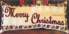 
                    
                        Old Fashioned Merry Christmas is the title of this cross stitch pattern from Needle Bling.
                    
                
