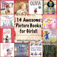 
                    
                        14 Awesome Picture Books for Girls | embarkonthejourne...
                    
                