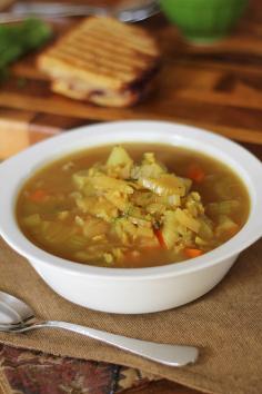 Fennel & Rice Soup - www.roastedrootfo...