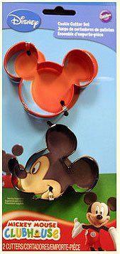 
                        
                            Wilton Set of 2 Mickey Mouse Disney Clubhouse Shape Cookie Cutters on Etsy, $5.99
                        
                    