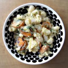 carrot, dill, and white bean salad - healthy, easy, delicious