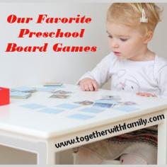 
                    
                        Our 10 favorite preschool board games! Would make great gifts for the preschooler in your life!
                    
                