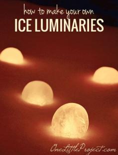 
                    
                        Ice Lanterns: How to make your own ice luminaries from balloons. A great activity for this cold and dark weather!
                    
                