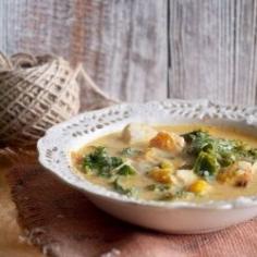 
                    
                        Chicken, Pumpkin and Kale Soup
                    
                