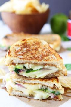 
                    
                        Brie, Fig, and Apple Grilled Cheese Recipe
                    
                