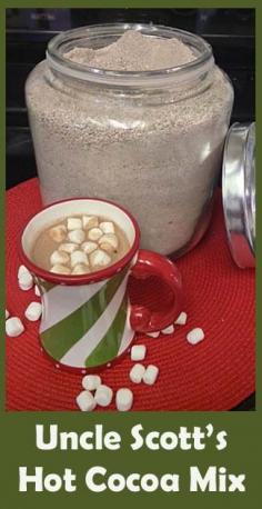 
                    
                        Easy Hot Cocoa Mix- my kids LOVE this, (you can customize your flavor with the added instant creamer!)
                    
                