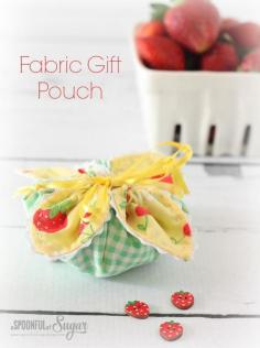 
                    
                        Fabric Gift Pouch - A Spoonful of Sugar
                    
                