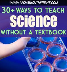 30  Ways To Teach Science {Without a Textbook} | Le Chaim (on the right)