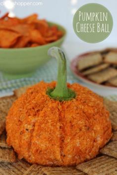 
                    
                        Nacho Pumpkin Cheese Ball Recipe. Perfect to serve at our Halloween and Fall parties. Super Simple and SUPER Cute!
                    
                