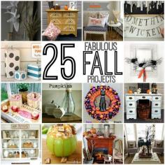
                        
                            25 Fabulous Fall Projects via House by Hoff
                        
                    