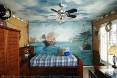 
                        
                            Boys Room Pirate and Ocean Mural with Modern Masters Glazes | Artistry by Carmen Benoit
                        
                    