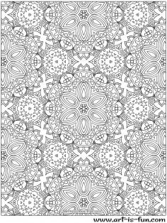 
                    
                        Free Abstract Pattern Coloring Page: Detailed Psychedelic Art by Thaneeya McArdle
                    
                