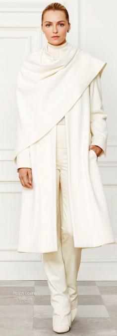 Ralph Lauren Wool-Blend Marielle Coat