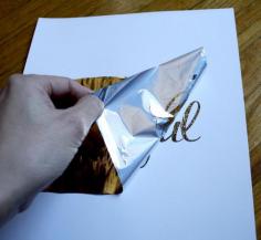 
                    
                        DIY gold foil printing, WHAT! it's that easy?!?!
                    
                