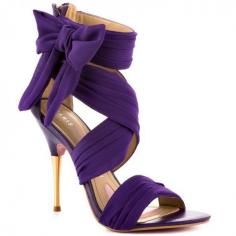 
                    
                        Purple wedding shoe, under my pretty white gown you will find these beauties!
                    
                