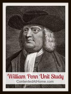 
                        
                            William Penn Unit Study - learn more about the founder of Pennsylvania with this FREE unit study!
                        
                    