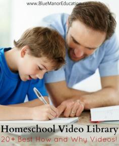 
                        
                            Homeschooling Video Library, 20 must see videos for homeschoolers and their friends.
                        
                    