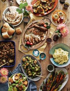 
                    
                        Everything you could possibly need for your Thanksgiving menu including the turkey, gravy, soups. sides and a handful of fun and decadent desserts.
                    
                