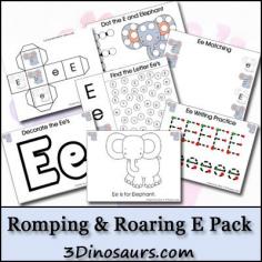 Free Romping & Roaring E Pack -  3Dinosaurs.com