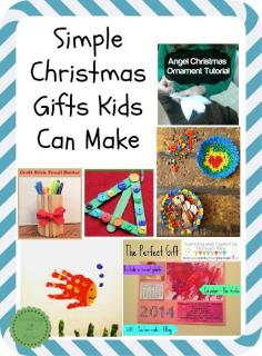 
                    
                        Fun and Simple Christmas Gifts Kids Can Make-Kids loving making things and what better time to make gifts than Christmas.
                    
                