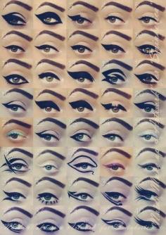 40 eyeliner techniques!