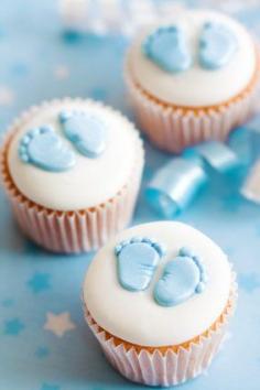
                    
                        Baby shower ideas and inspiration. Baby boy blue cupcakes!
                    
                