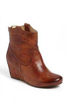 Love Frye boots! High quality and craftsmanship. Frye 'Carson' Wedge' Bootie