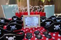 
                    
                        Favors at a Pirate Party #pirate #partyfavors
                    
                