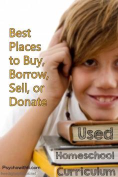 
                    
                        Best Places to Buy Borrow Sell Donate Used Homeschool Curriculum
                    
                