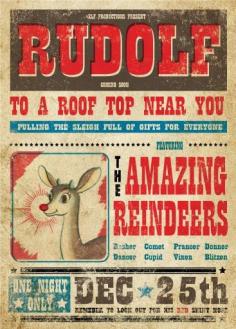 
                    
                        Vintage #Christmas Retro Posters. via Etsy these are gorgeous! #rudolph
                    
                