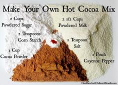 
                    
                        Homemade Instant Hot Cocoa Mix via Alton Brown
                    
                