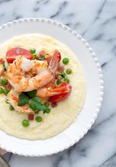 
                    
                        Shrimp with Pancetta and Peas Over Soft Polenta | @Taste Love & Nourish | #shrimp #pancetta #polenta
                    
                