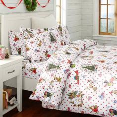 The Grinch Christmas bedding!