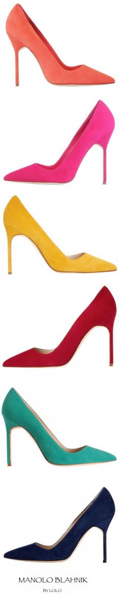 
                    
                        Manolo Blahnik...pick your color!
                    
                