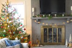 
                        
                            Blogger Stylin' Home Tour: A Rustic, Natural, and Glimmering Christmas - Primitive and Proper
                        
                    