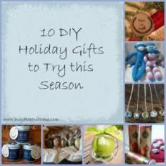 
                    
                        10 DIY holiday gifts to try this season
                    
                